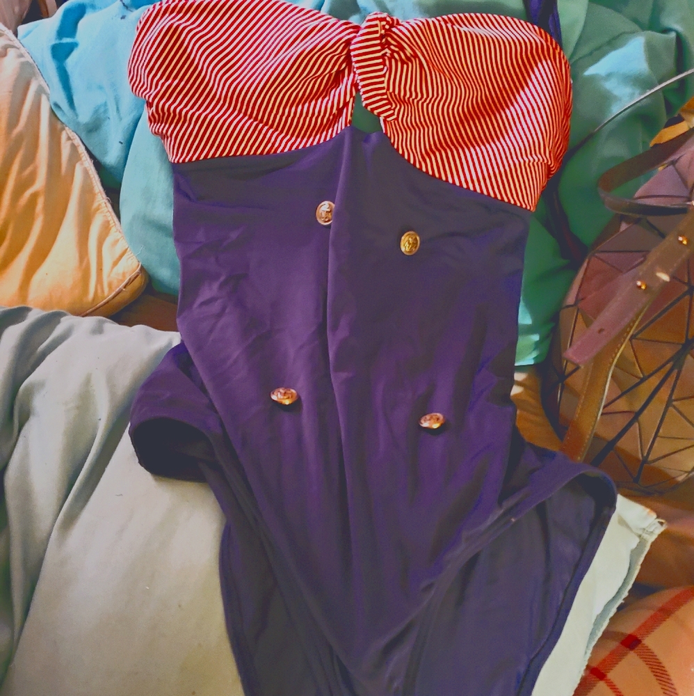 Vintage bathing suit 1 piece